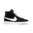 Кроссовки женские Nike Blazer Mid черного цвета (замша) Черный, 35.5 - фото #2