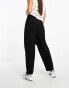 Фото #5 товара ASOS DESIGN Tall tapered tailored trouser with turn up hem in black