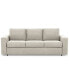 Фото #3 товара Giorgio 83" Queen Fabric Sleeper Sofa, Created for Macy's