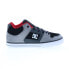 Фото #1 товара DC Pure Mid ADYS400082-BYR Mens Gray Suede Skate Inspired Sneakers Shoes