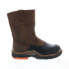 Фото #2 товара Wolverine Raider Shield DuraShocks Flex CarbonMax 10" Mens Brown Wide Boots