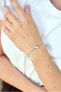 Fine steel bracelet with heart VCBW013S