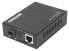 Фото #1 товара Intellinet Gigabit PoE+ Media Converter - 1 x 1000Base-T RJ45 Port to 1 x SFP Port - PoE+ Injector (Euro 2-pin plug) - 1000 Mbit/s - 1000Base-T - IEEE 802.3 - IEEE 802.3ab - IEEE 802.3af - IEEE 802.3at - IEEE 802.3u - Gigabit Ethernet - 10,100,1000 Mbit/s - Full - H