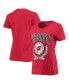 Фото #1 товара Women's Red Wisconsin Badgers T-shirt