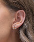 ფოტო #2 პროდუქტის Crystal Multi-Color Celestial Starscape Stud Earrings
