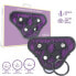 Фото #2 товара Miley Universal Adjustable Harness with 3 Silicone Rings Purple