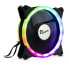 Inter-Tech RS-04 RGB - Fan - 12 cm - 1200 RPM - 22 dB - 59.47 cfm - Black