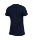 ფოტო #4 პროდუქტის Women's Navy Tennessee Titans Post Season V-Neck T-shirt