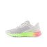 New Balance Kids' Fresh Foam Arishi v4 Grey/Purple/Pink/Green Size 5.5 W Light Aluminum/Cyber Lilac/Neon Pink/Bleached Lime - фото #3