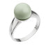 Фото #1 товара Decent silver ring with Swarovski pearl 35022.3