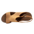 Фото #4 товара Volatile Poolside Ankle Strap Wedge Womens Brown Casual Sandals PV1010-282