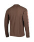 Фото #4 товара Men's Cleveland Browns Brown Franklin Long Sleeve T-shirt