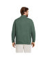 Фото #2 товара Big & Tall Bedford Rib Quarter Zip Sweater