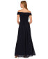 Фото #4 товара Off-The-Shoulder Chiffon Gown