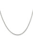 ფოტო #1 პროდუქტის Stainless Steel Polished 2.2mm Rounded Box Chain Necklace