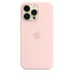 Фото #2 товара Apple iPhone 14 Pro Max Silicone Case with MagSafe - Chalk Pink - Cover - Apple - iPhone 14 Pro Max - 17 cm (6.7") - Pink