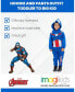 Фото #2 товара Boys Spider-Man Avengers Fleece Cosplay Pullover Hoodie and Jogger Pants Outfit Set to (2T - 18-20)