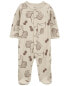 Фото #4 товара Baby Elephant Snap-Up Thermal Sleep & Play Pajamas 9M