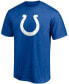 Фото #2 товара Men's Jonathan Taylor Royal Indianapolis Colts Player Icon Name and Number T-shirt