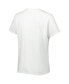 ფოტო #3 პროდუქტის Women's White Mississippi State Bulldogs Fresh Pride T-shirt