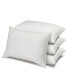 Фото #7 товара 100% Cotton Dobby-Box Shell Firm Density Side/Back Sleeper Down Alternative Pillow, King - Set of 4