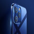 NBS ultra cienkie przezroczyste etui z metaliczną ramką do iPhone Pro Max 12 czarny