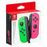 NINTENDO Switch Joy-Con Controller With Wrist Strap Green / Pink - фото #1