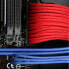 Фото #4 товара BitFenix Molex zu SATA Adapter 45 cm - sleeved rot/schwarz