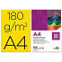 Cards Liderpapel CT05 Yellow (100 Units)