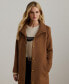 ფოტო #5 პროდუქტის Women's Single-Breasted Stand-Collar Maxi Coat