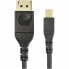 Фото #4 товара Кабель DisplayPort Mini на DisplayPort Startech DP14MDPMM2MB Чёрный