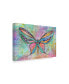 Фото #2 товара Cora Niele 'Colorful Butterfly' Canvas Art - 24" x 16" x 2"