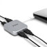 Фото #3 товара PORT Designs 900123 - USB 3.2 Gen 1 (3.1 Gen 1) Type-C - USB 3.0 (3.1 Gen 1) Type-? - 5000 Mbit/s - Grey - ABS synthetics - 0.45 m