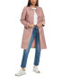 Фото #1 товара Via Spiga Button Back Trench Coat Women's S