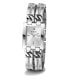 Women's Analog Silver-Tone 100% Steel Watch 39mm