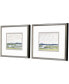 Фото #2 товара Waterside Marsh Framed Art, Set of 2