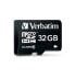 Фото #6 товара Verbatim Premium - 32 GB - MicroSDHC - Class 10 - 10 MB/s - 10 MB/s - Black