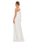 Фото #4 товара Women's Ieena Charmeuse One Sleeve Trumpet Gown