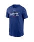 ფოტო #3 პროდუქტის Men's Royal Los Angeles Dodgers Dodger Stadium Local Team T-shirt