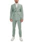 Фото #2 товара Men's Modern Double Breasted, 2-Piece Suit Set