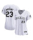 Фото #1 товара Women's Kris Bryant White Colorado Rockies Home Limited Player Jersey