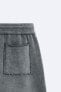 Фото #9 товара Трикотажные шорты-джоггеры ZARA