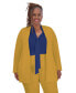 Women's Open-Front Cardigan, Regular & Plus Sizes