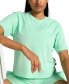 ფოტო #1 პროდუქტის Women's Essential Terry Cloth T-Shirt