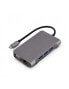 Фото #4 товара TCM16UF - Wired - USB 3.2 Gen 1 (3.1 Gen 1) Type-C - 96 W - 3.5 mm - 10,100,1000 Mbit/s - Grey