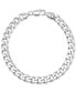 Men's Curb Chain Bracelet in Sterling Silver