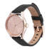 Фото #2 товара Ice-Watch - Ice Time Black Rose-Gold- Small - Schwarz Damenuhr mit Lederarmband - 013065 (Small)