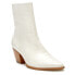 Фото #2 товара Matisse Caty Pointed Toe Cowboy Booties Womens White Casual Boots CATY-288