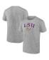 Фото #1 товара Men's Steel LSU Tigers Campus T-shirt