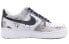 【定制球鞋】 Nike Air Force 1 Low 空军一号 中国风 水墨定制 耐磨防滑 低帮 板鞋 女款 黑白 / Кроссовки Nike Air Force DD8959-100